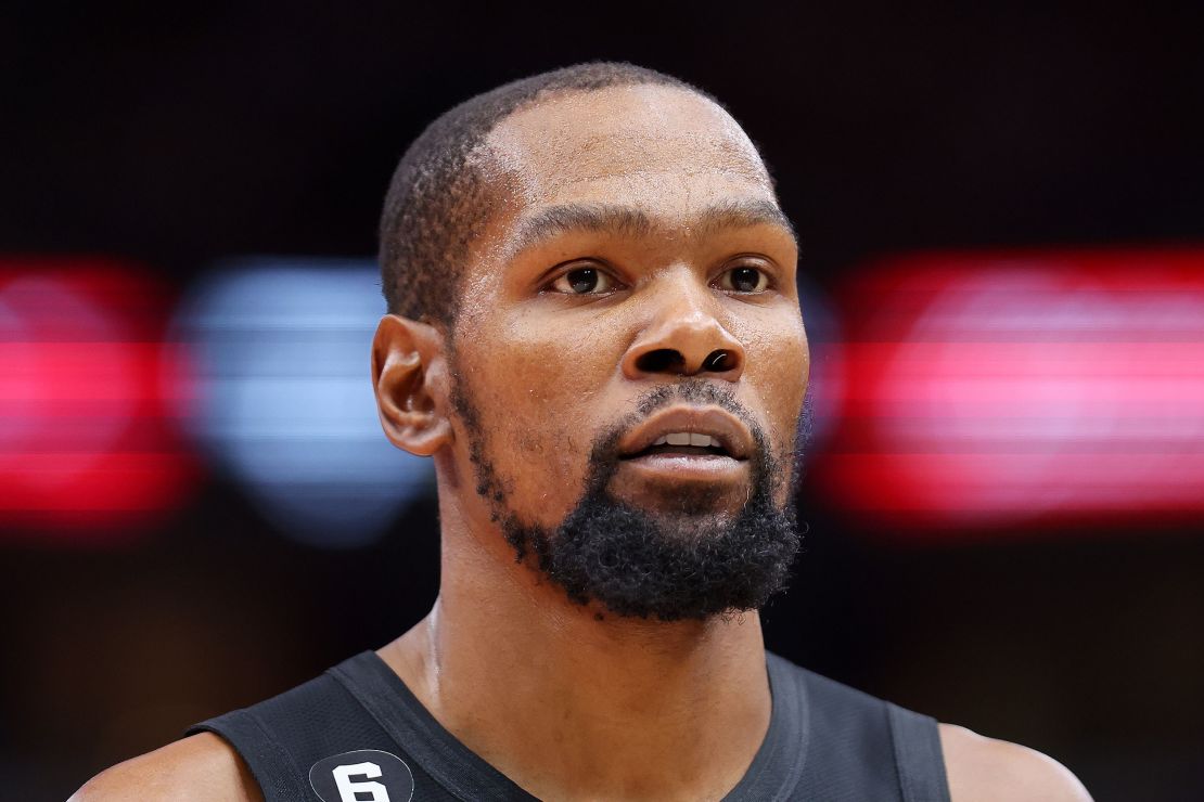 Durant's future with the Nets is in the air following the Kyrie Irving trade.