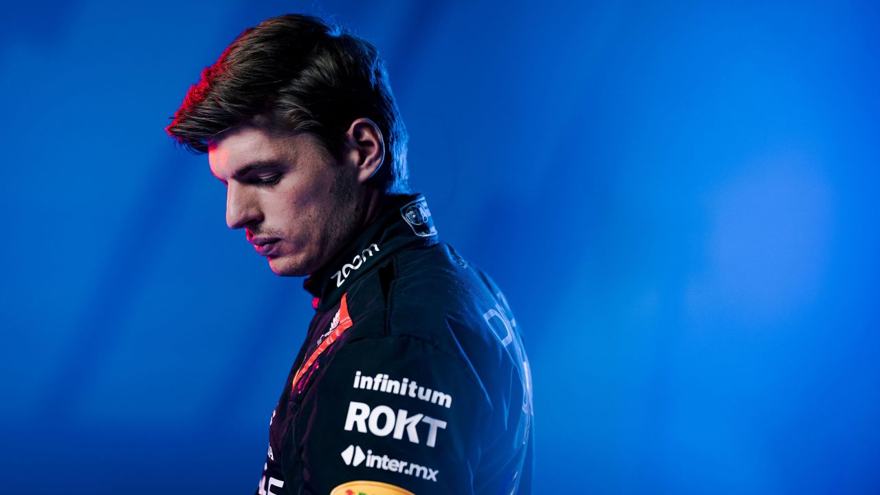 Verstappen seen during a photo shoot of the kit launch of Red Bull Racing in London earlier this year.