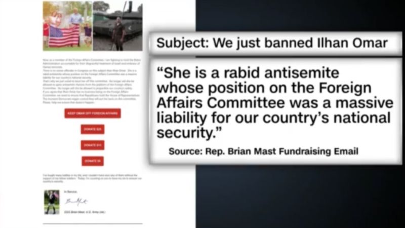 Watch: Rep. Omar’s responds to GOP fundraising off her removal from key committee  | CNN Politics