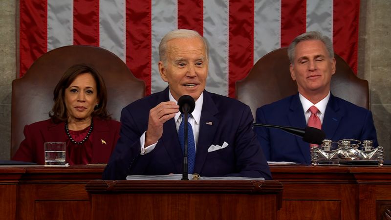 VIDEO: Rep. Marjorie Taylor Greene heckles Biden during his State of the Union address | CNN Politics