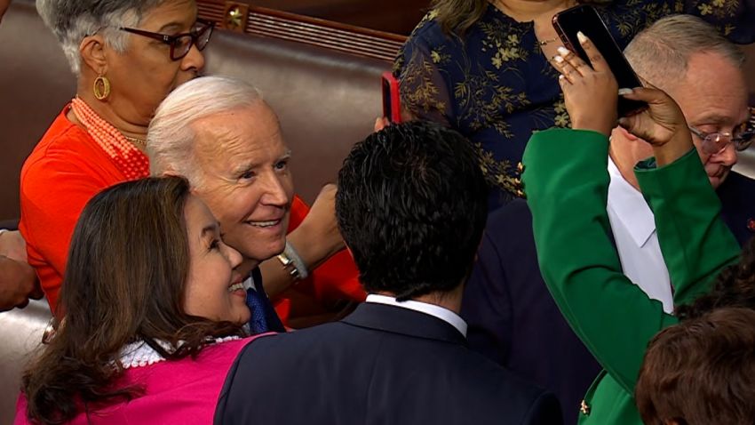 Biden selfie