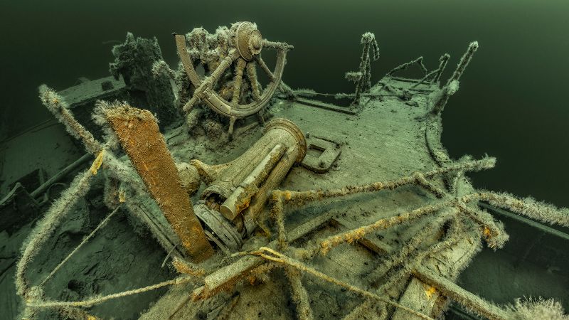 Inside the 'ghost ships' of the Baltic Sea | CNN