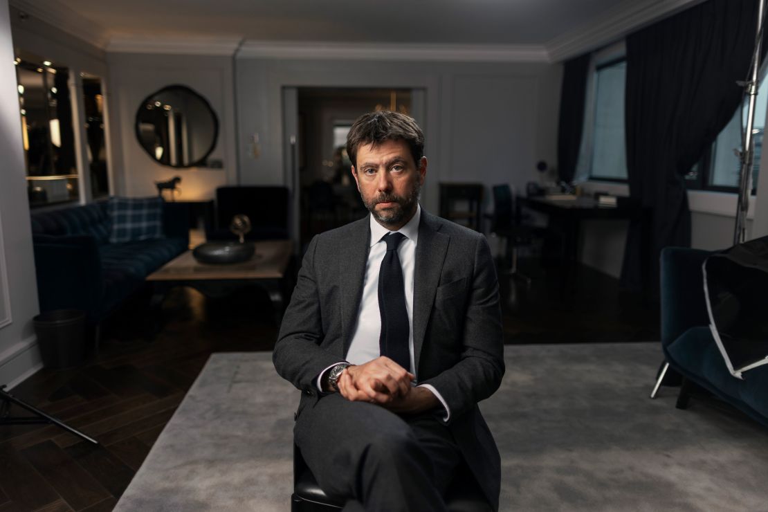 Andrea Agnelli was replaced by Nasser Al-Khelaifi as the chairman of the European Club Association.