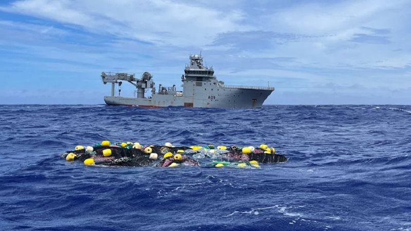 NextImg:Huge haul of cocaine floating at sea seized | CNN