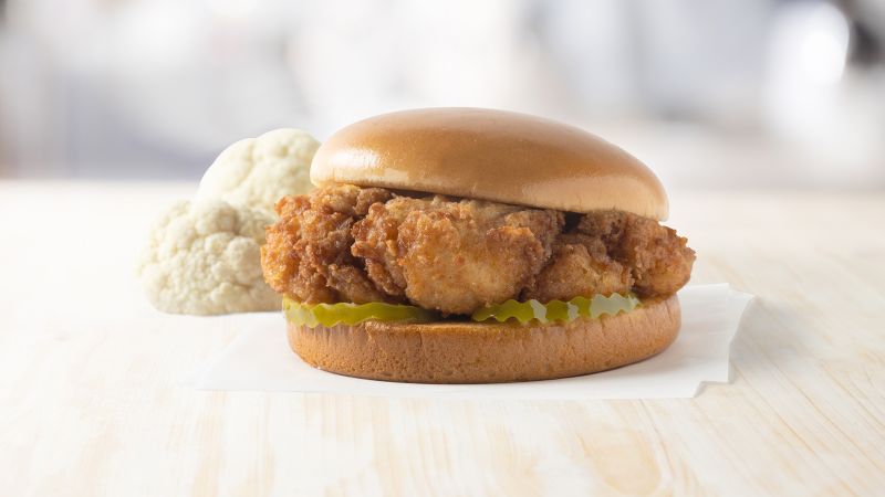 NextImg:Chick-fil-A's newest sandwich has no chicken in it | CNN Business