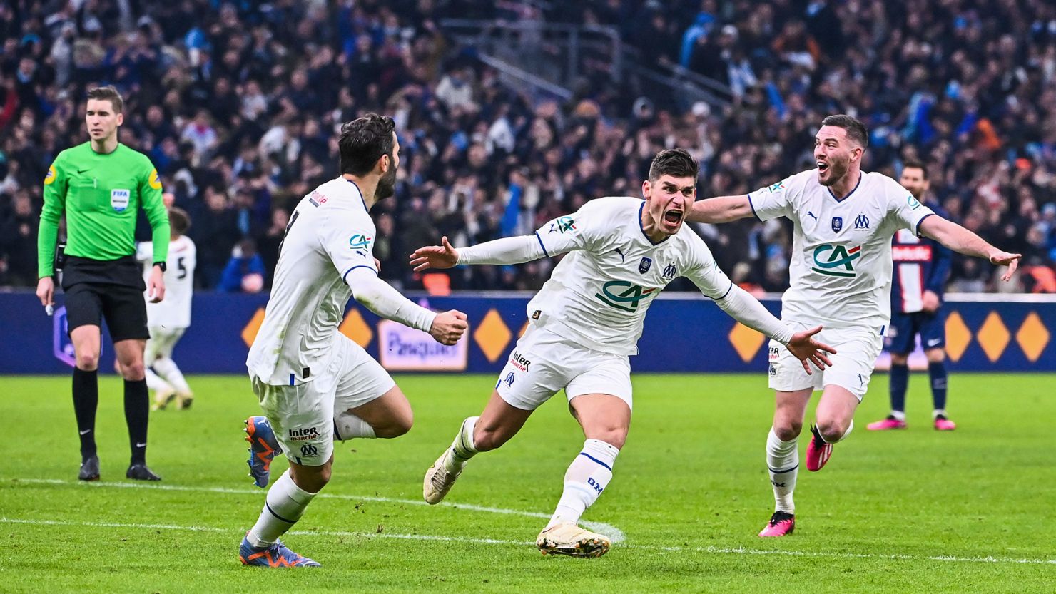 Ruslan Malinovskyi's goal knocked 14-time Coupe de France winner Paris Saint-Germain out of the tournament. 