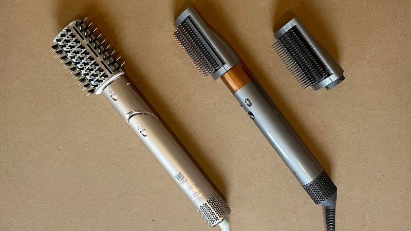 Dyson hair hotsell straightening brush