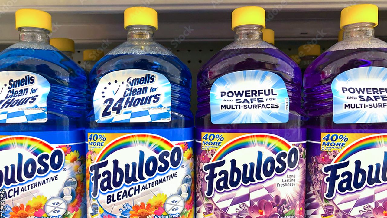 Some scents of Fabuloso cleaner are being recalled.