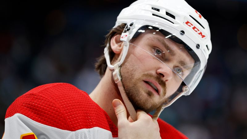 NextImg:After his scooter was struck by a vehicle, NHL player Rasmus Andersson will miss game but is 'doing well' | CNN