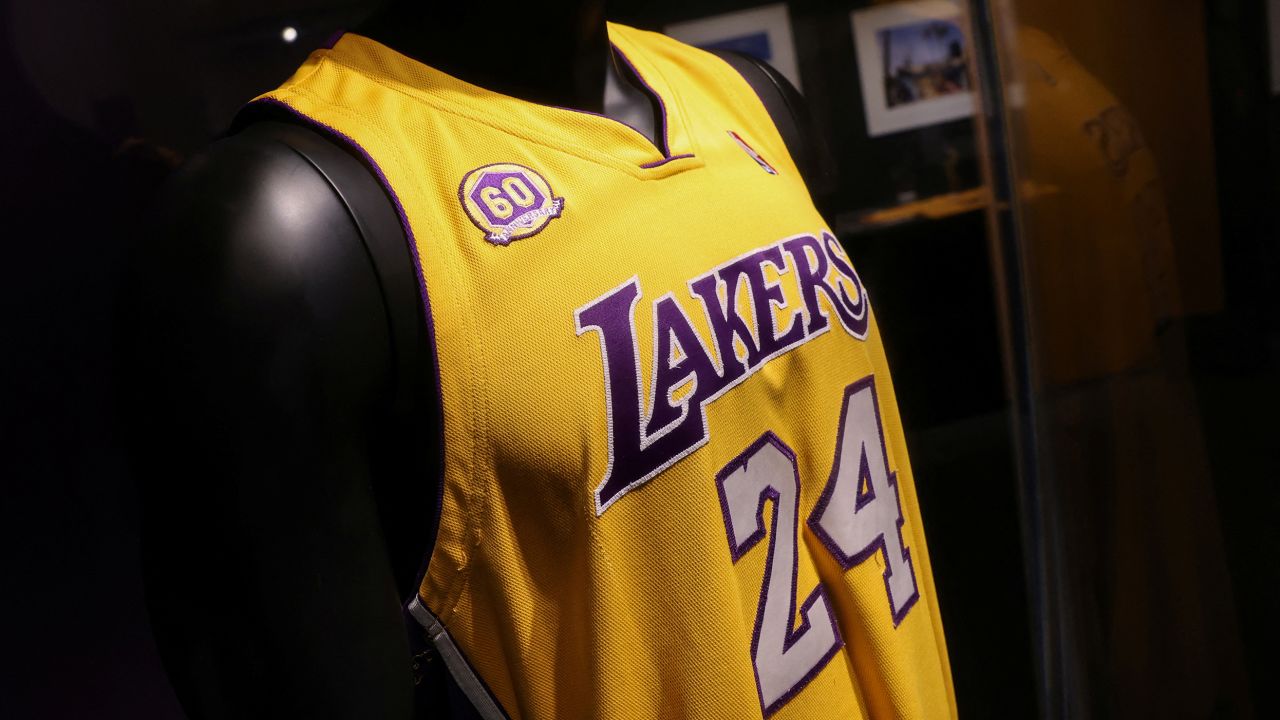 Kobe Bryant's iconic LA Lakers jersey to be auctioned off in February