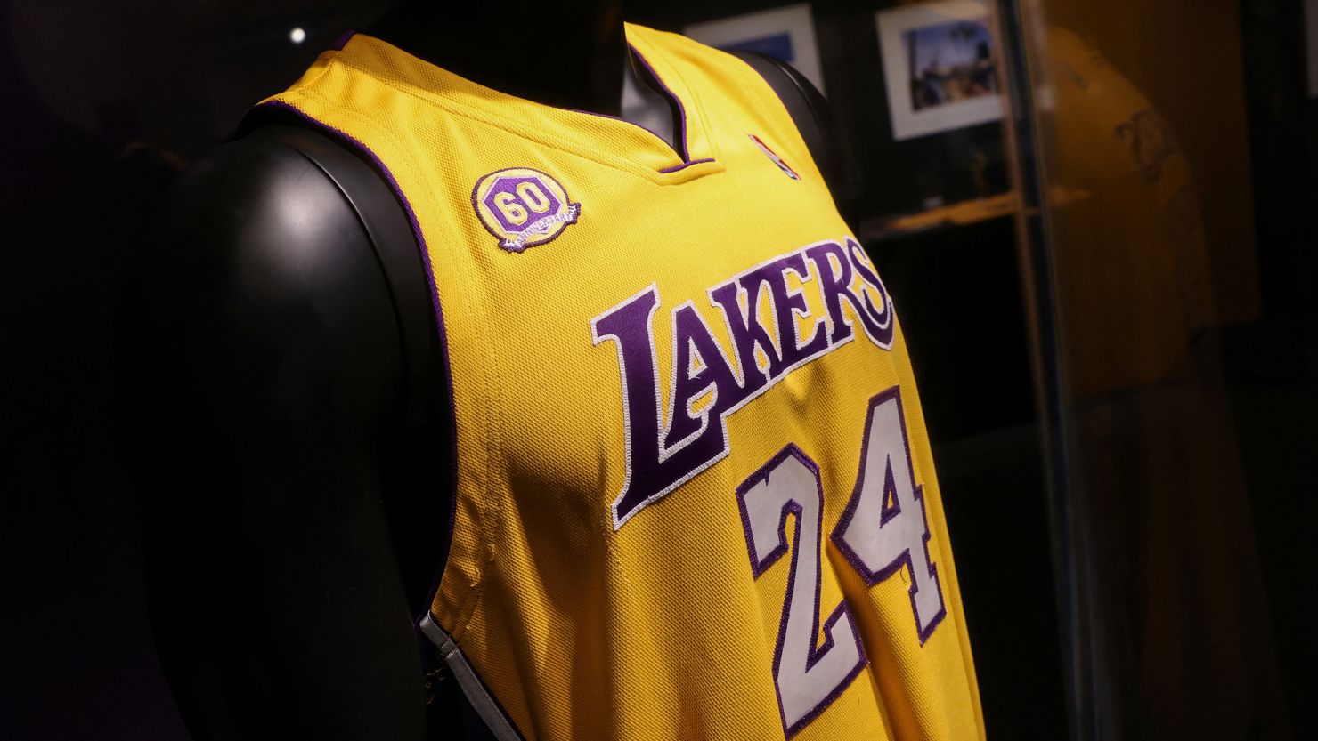 The market value of Kobe Bryant's No. 24 jersey had been estimated at $5-7 million.