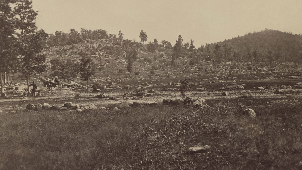 Little Round Top and Big Round Top were the anchor points of the left part of the Union line.
