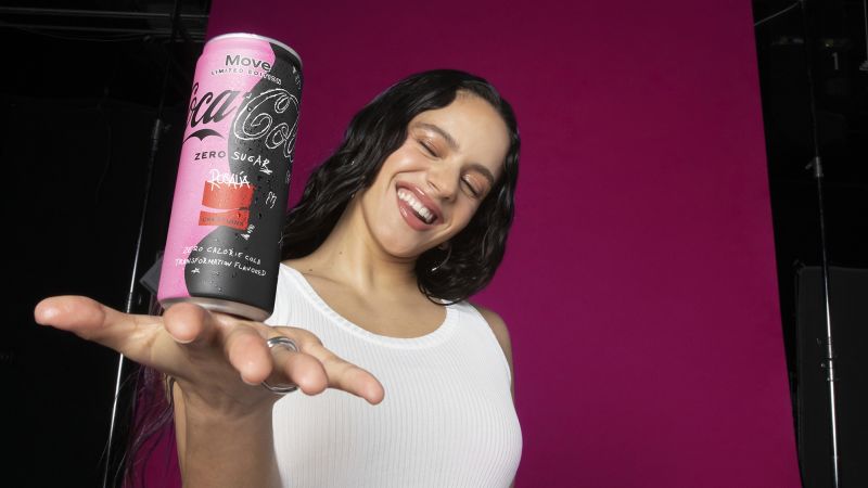 Coca-Cola partners with Rosalía on new drink | CNN Business