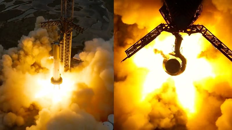 Watch SpaceX Fire 31 Engines On The Most Powerful Rocket Ever | CNN ...