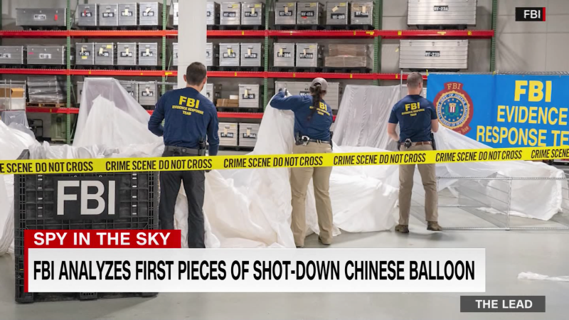 The FBI Is Analyzing Pieces Of The Chinese Spy Balloon Shot Down Off ...