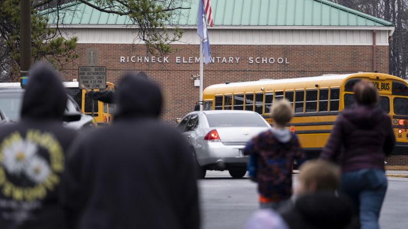 Families of 2 students in Virginia school where 6-year-old student shot his teacher notify district of potential legal action, attorneys say | CNN