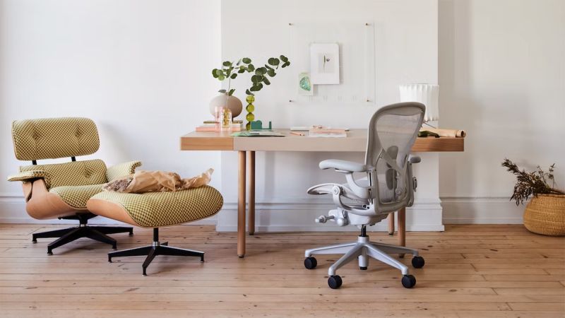 Sustainable desk online chair