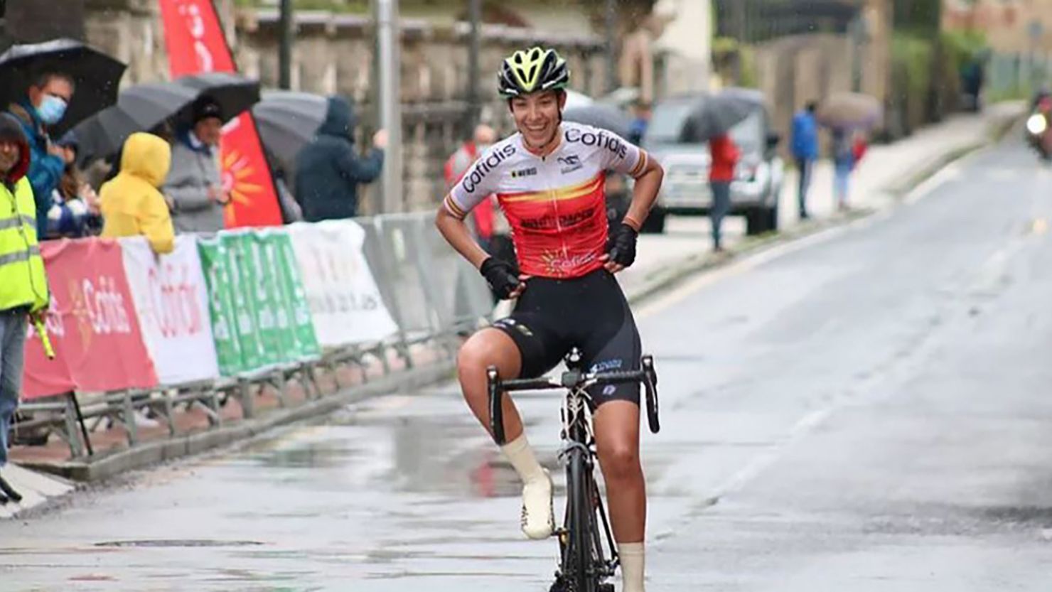 Estela Domínguez was described as one of Spain's "most promising national riders."