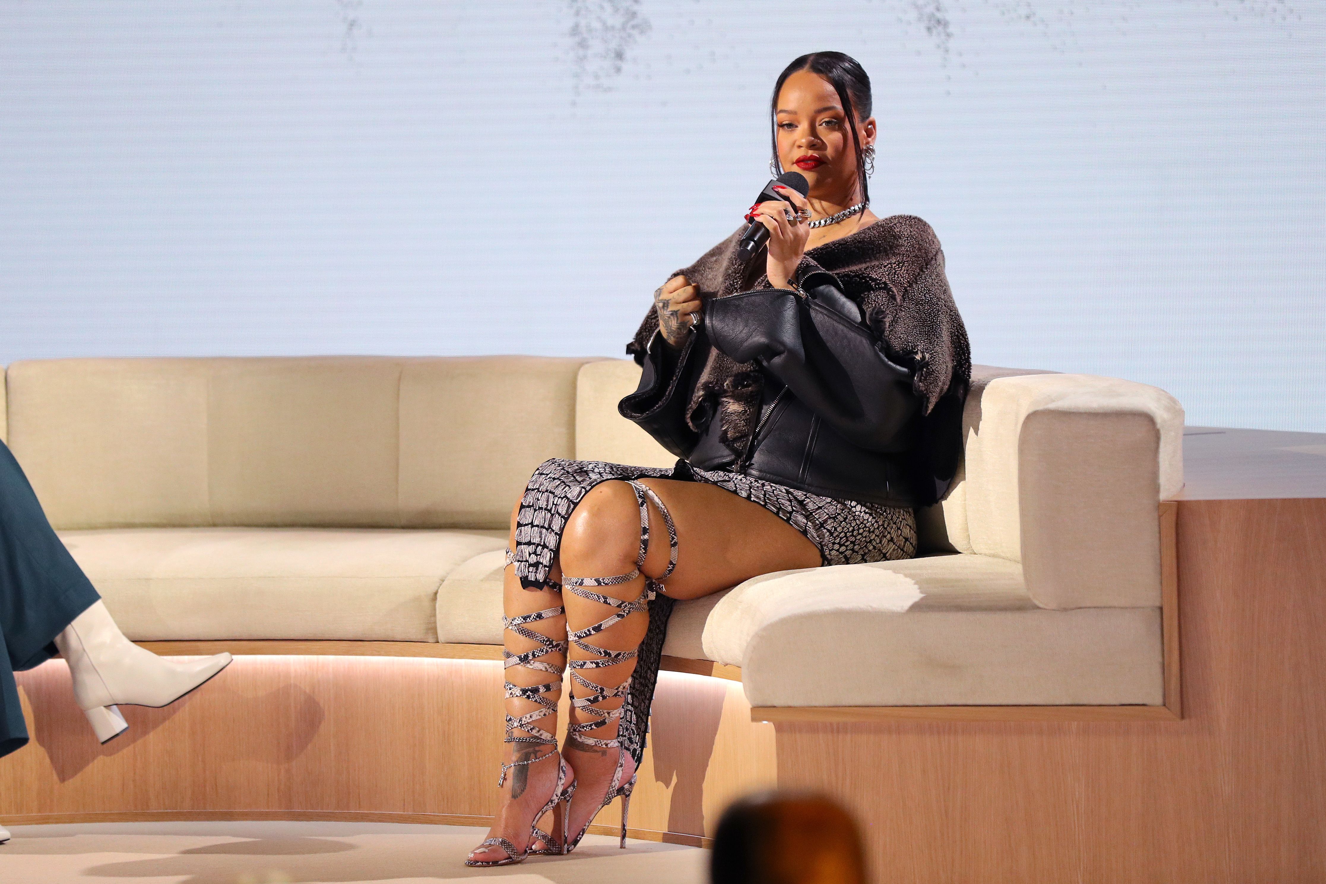 Rihanna Revealed Her Second Pregnancy in an Effortlessly Cool Super Bowl  LVII Halftime Show