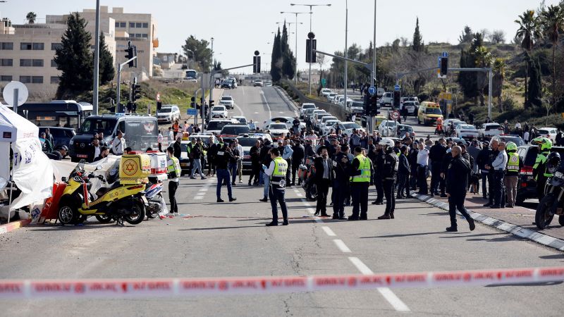 Two dead including child as car rams people at Jerusalem bus stop | CNN