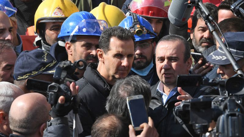 NextImg:Syria's Assad hopes quake can help free him from global isolation | CNN