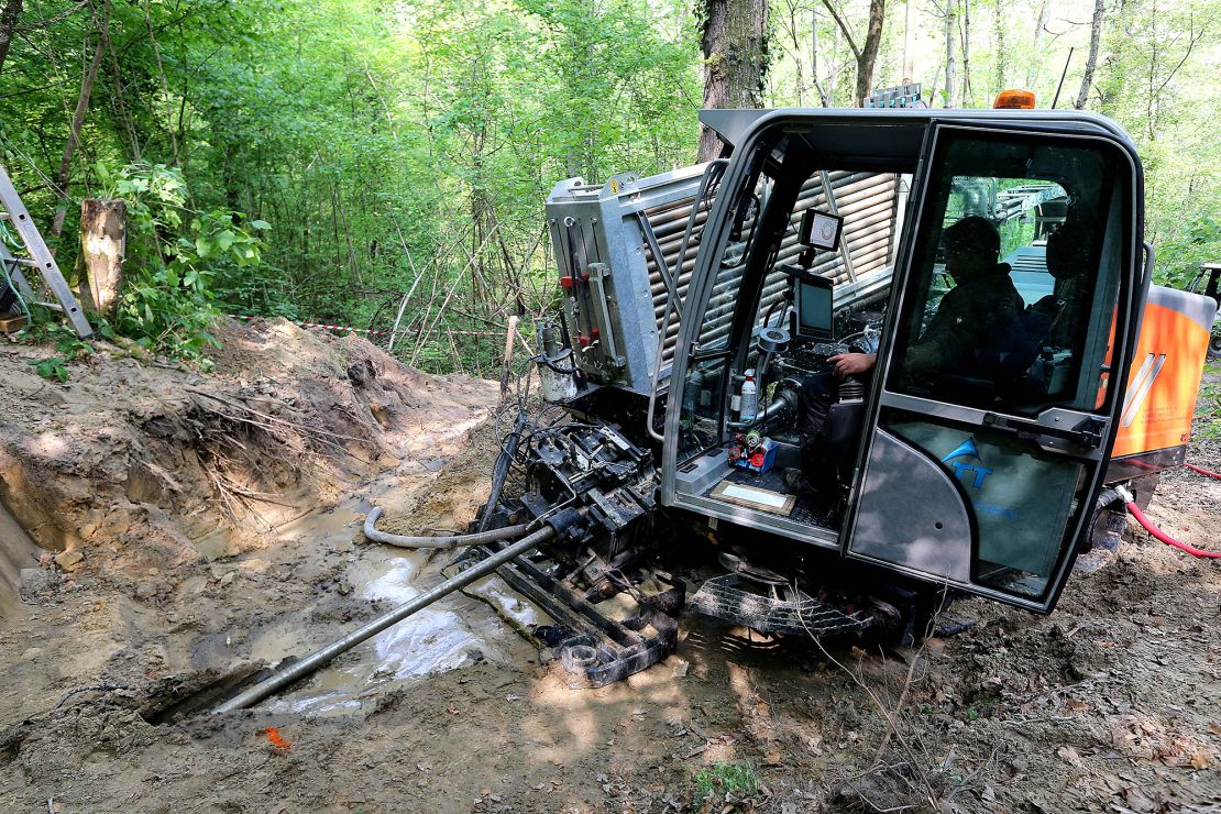 Volksbund, the German war graves commission, and French partners confimed the location of the Winterberg tunnel, in May last year. 