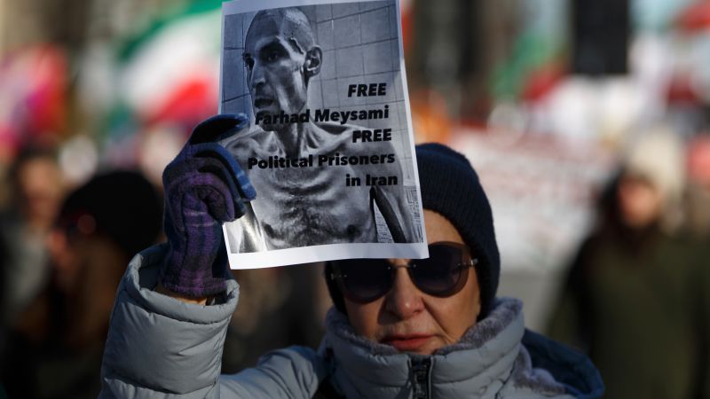 NextImg:Iran frees dissident Farhad Meysami after photos of his emaciated condition cause outrage online | CNN