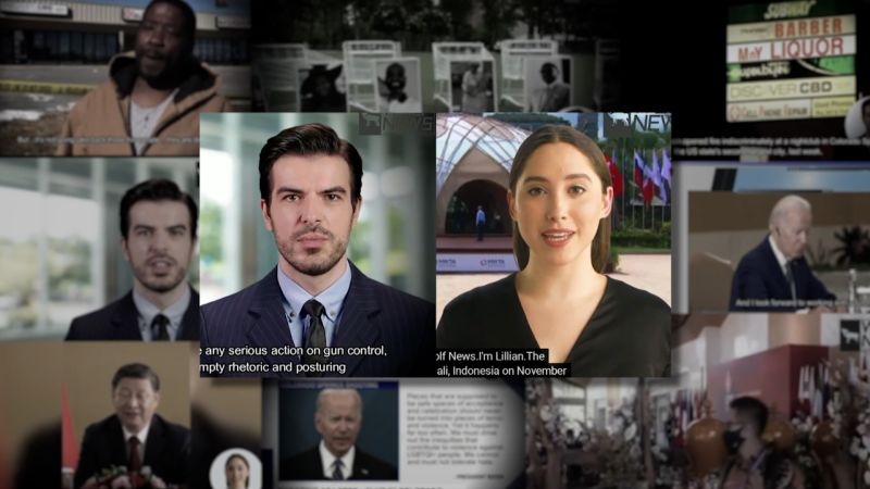 Video: Realistic newscasts feature AI-generated anchors disparaging the US | CNN Business