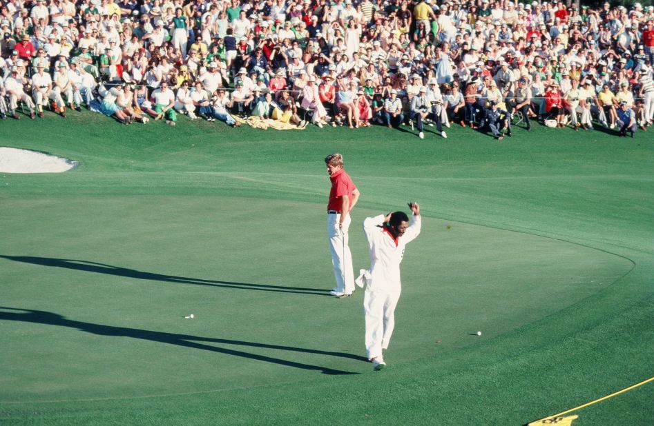 <strong>Ed Sneed, The Masters (1979)</strong> He wasn't related to Sam Snead, but Ed Sneed saw a major slip away in similarly catastrophic circumstances at The Masters in 1979. Three up with three to play, Sneed slumped to a trio of bogeys to fall into a sudden-death playoff at Augusta -- the first time the format had been used. Debutant Fuzzy Zoeller went on to clinch a one-stroke victory over Sneed and Tom Watson. While Watson would finish his career with eight major titles, including two Masters victories, 1979 would cruelly be the closest Sneed ever got to tasting major glory. 