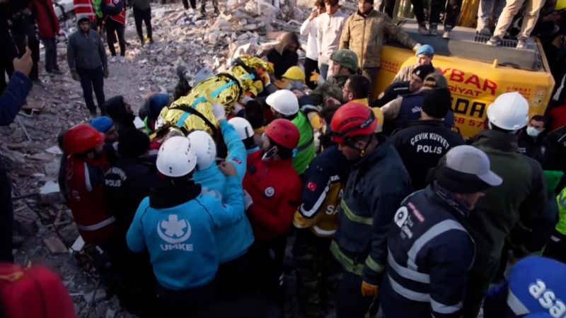 Survivors pulled from rubble after being trapped for over 100 hours | CNN