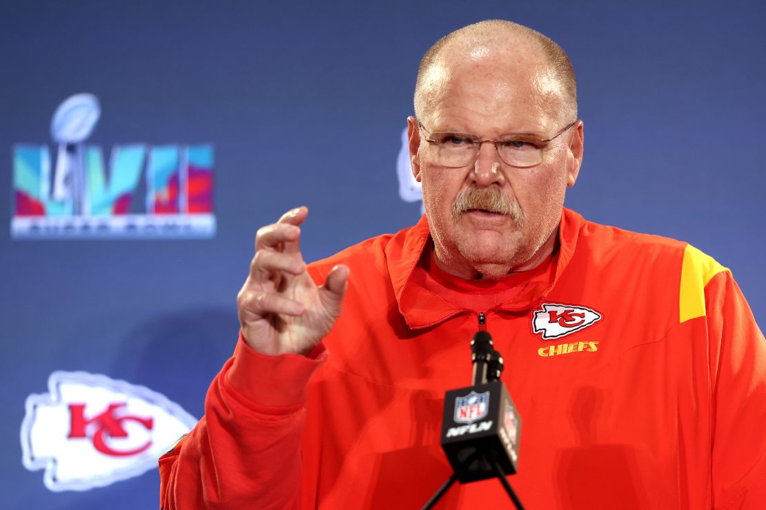  Andy Reid is facing the first team he ever led to the Super Bowl.