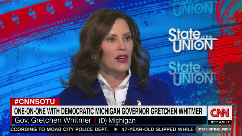 Democrats now have full control of Michigan’s government. What will Gov. Whitmer do with it? | CNN Politics