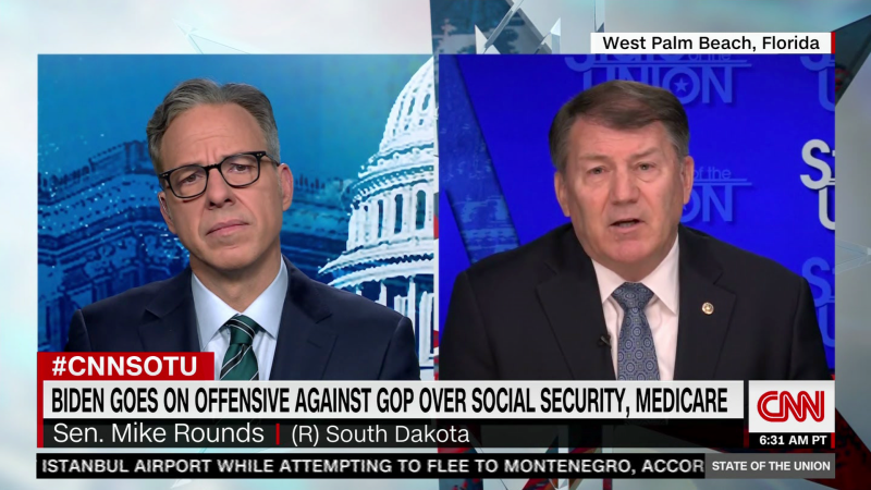 GOP Sen. Rounds: ‘Republicans want to see Social Security be successful’ | CNN Politics
