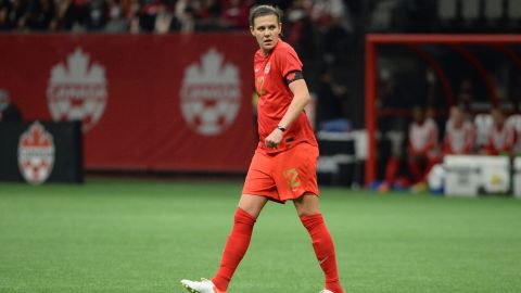 Captain Christine Sinclair was part of the team that won the gold medal.