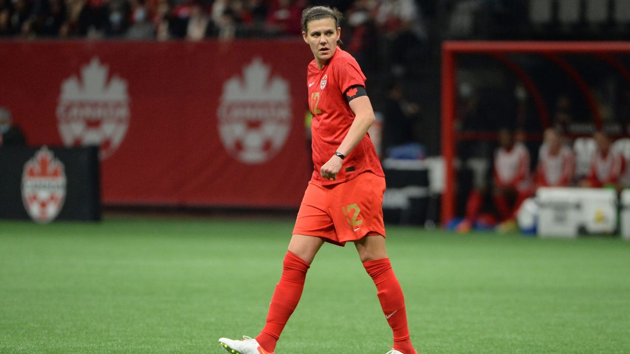 Captain Christine Sinclair was part of the gold medal winning team.