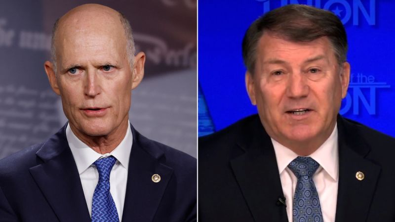 Watch: Jake Tapper asks GOP senator Mike Rounds if he supports Rick Scott’s plan for Social Security. Hear his response | CNN Politics