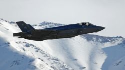 OGDEN, UT - MARCH 15: A F-35 fighter jet  take-offs for a training mission at Hill Air Force Base on March 15, 2017 in Ogden, Utah. Hill is the first Air Force base to get combat ready F-35's. They currently have 17 that might be deployed in the fight against terrorism and ISIS in the near future. (Photo by George Frey/Getty Images)