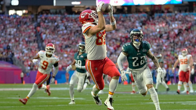 NextImg:NFL MVP Patrick Mahomes leads Kansas City Chiefs to 38-35 win over the Philadelphia Eagles in classic Super Bowl | CNN