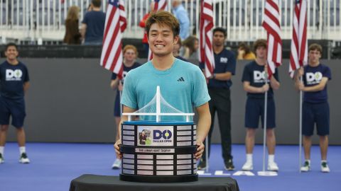 Wu is making history for his country in tennis.