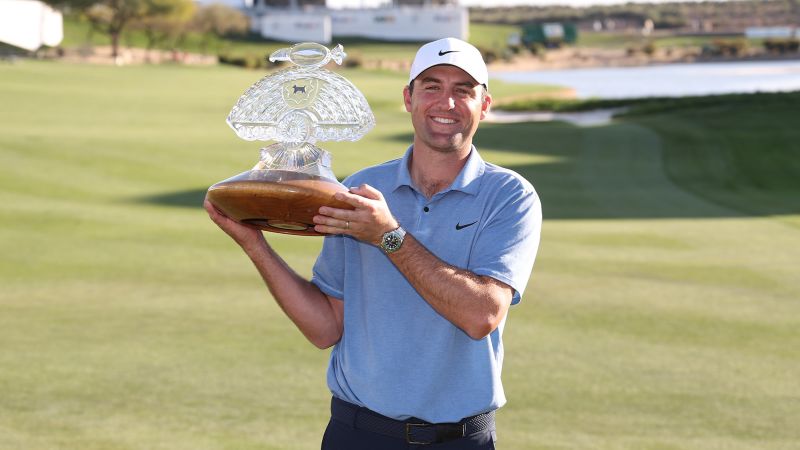 NextImg:Scottie Scheffler reclaims world No. 1 spot with Phoenix Open defense | CNN