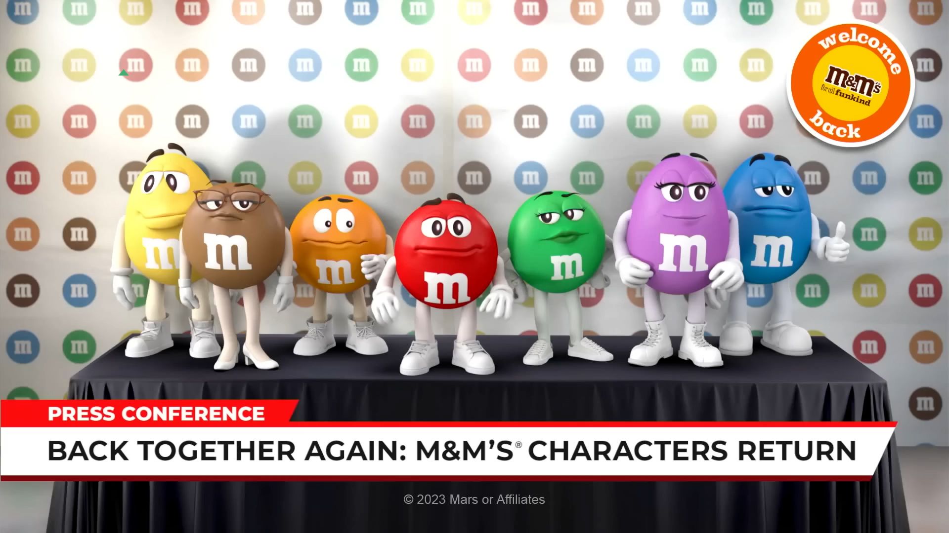 M&M'S® Spokescandy Takes On Human Form In New Super Bowl LII