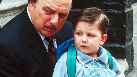 (From left) Dennis Franz and Austin Majors in 'NYPD Blue.'