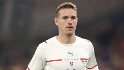 CARDIFF, WALES - MARCH 29: Jakub Jankto of Czech Republic during the international friendly match between Wales and Czech Republic at Cardiff City Stadium on March 29, 2022 in Cardiff, United Kingdom. (Photo by James Williamson - AMA/Getty Images)
