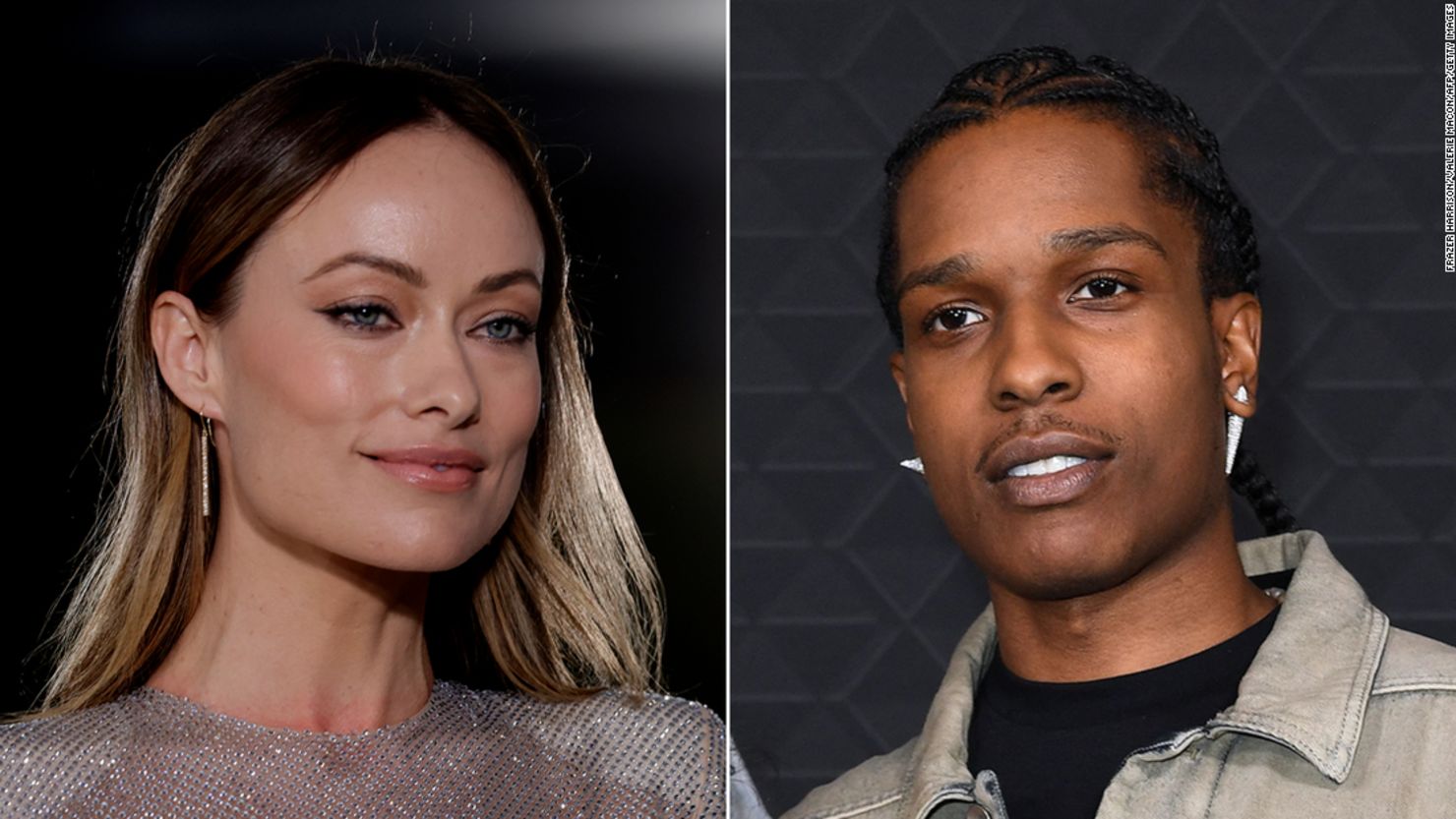 Olivia Wilde and A$AP Rocky. 