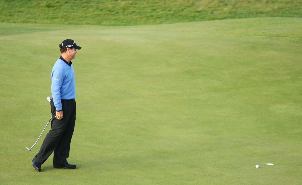 <strong>Tom Watson, British Open (2009)</strong> A five-time Open champion, Watson was a closing par away from making it six and becoming -- at 59-years-old -- the oldest major winner in golf history, at Turnberry, Scotland, in 2009. To this day, the American believes he hit the <a href=