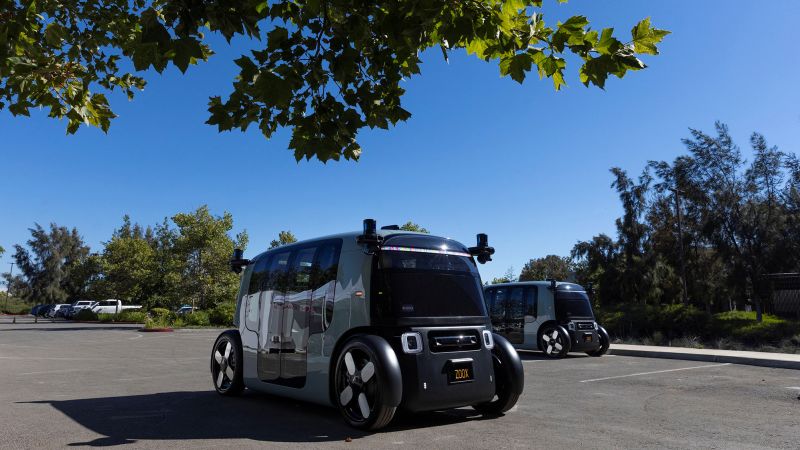 Amazon’s Zoox robotaxi drives on public roads in California for the first time