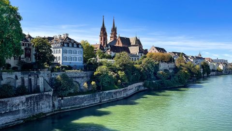 The couple had an eventful trip, though they didn't like Basel.