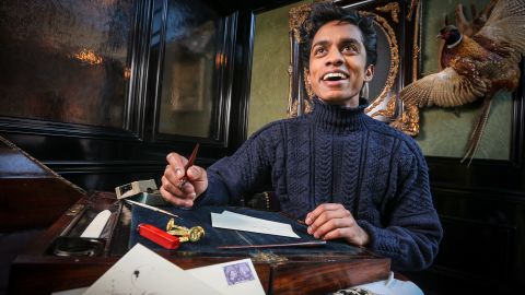 Rajiv Surendra is a self-taught calligrapher, among other talents.