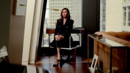 In this May 2022 photo, Attorney Alina Habba poses for a portrait at her apartment in midtown Manhattan.