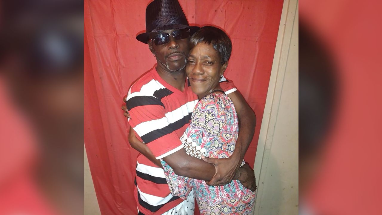 Alonzo Bagley, left, and his wife, Tangela Bagley, in a picture provided by his family's attorneys.